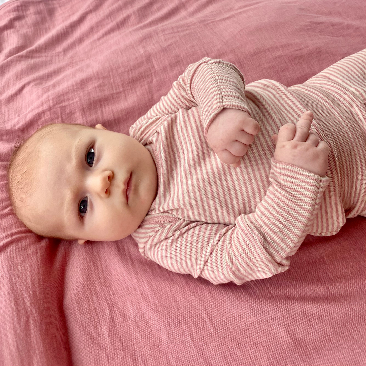 Merino Striped Long Sleeve Top
