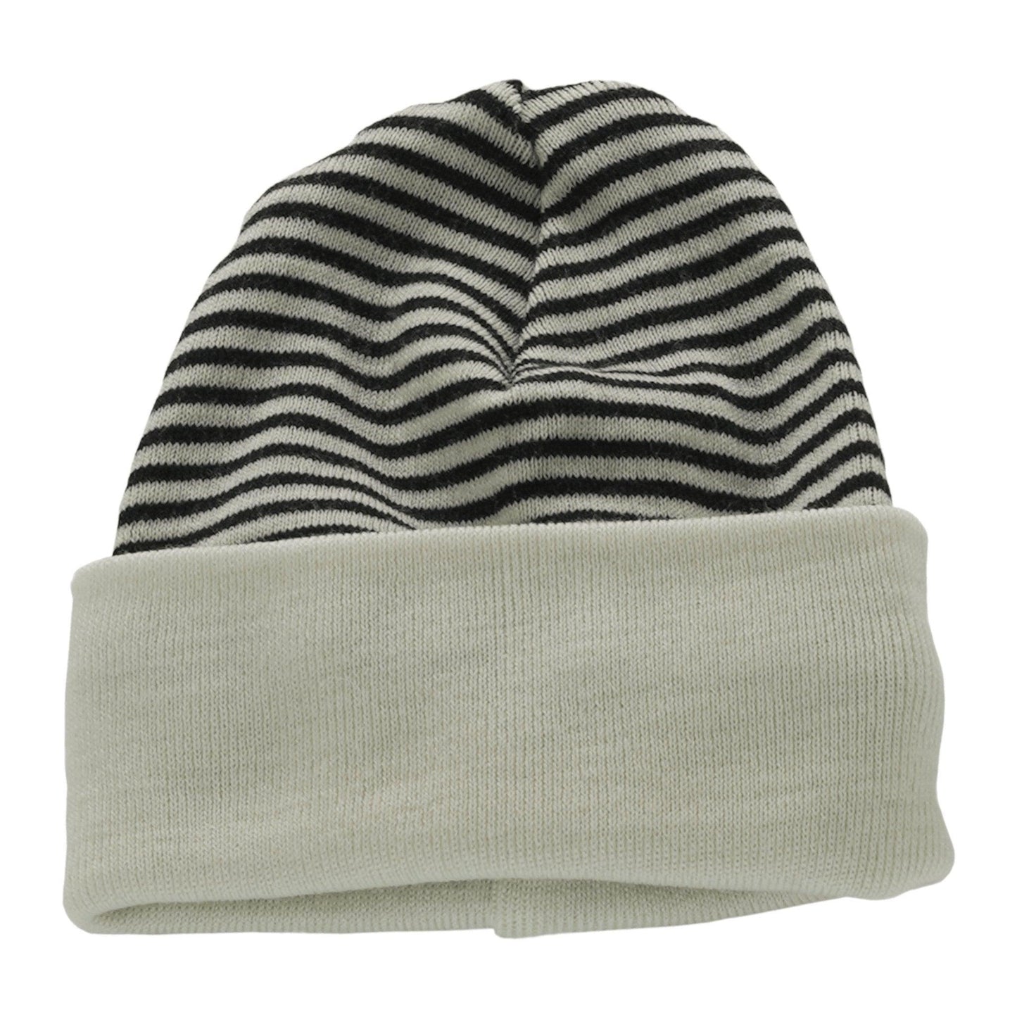 Merino Striped Beanie - ellyjax - NZ Merino Babywear