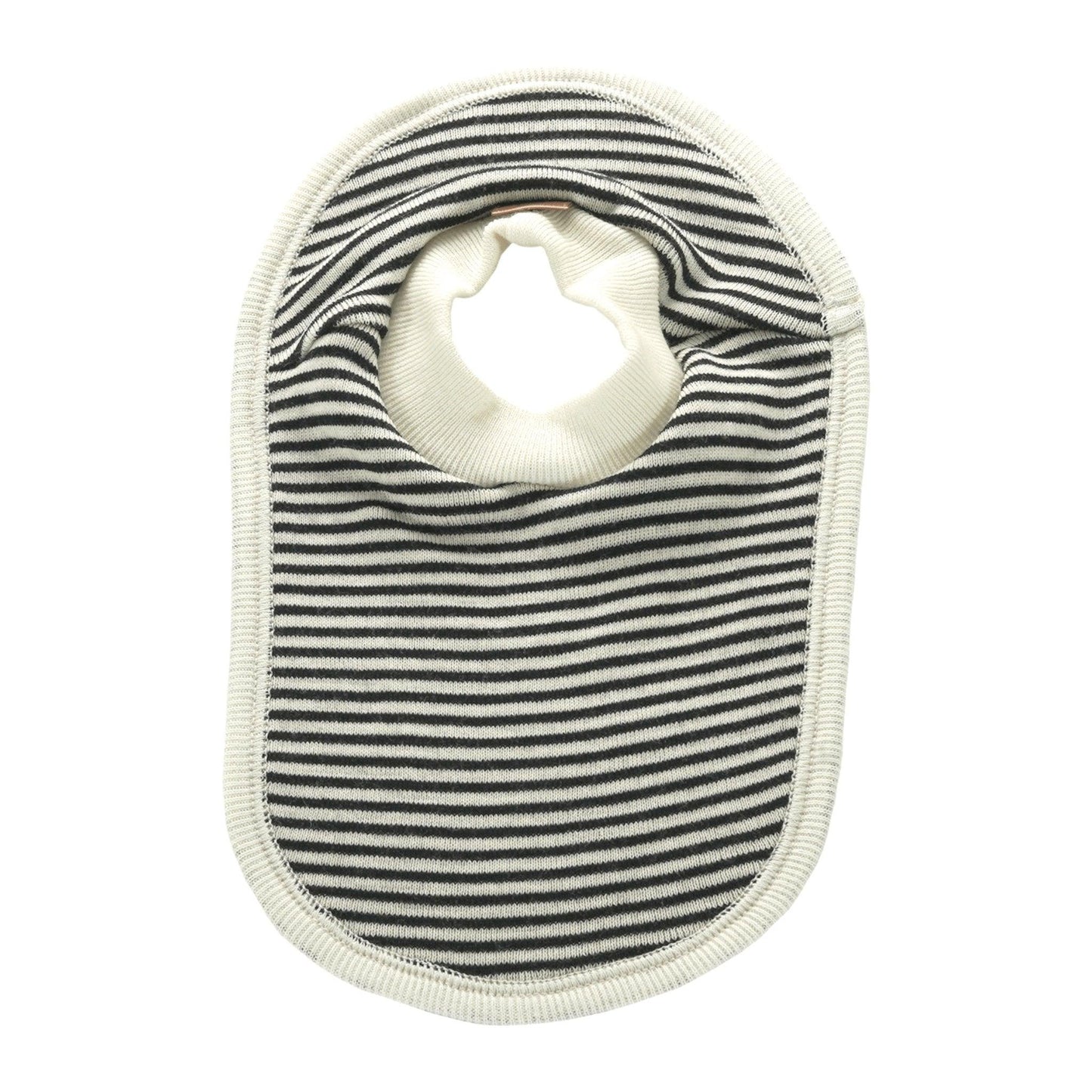 Merino Striped Bib - ellyjax - NZ Merino Babywear