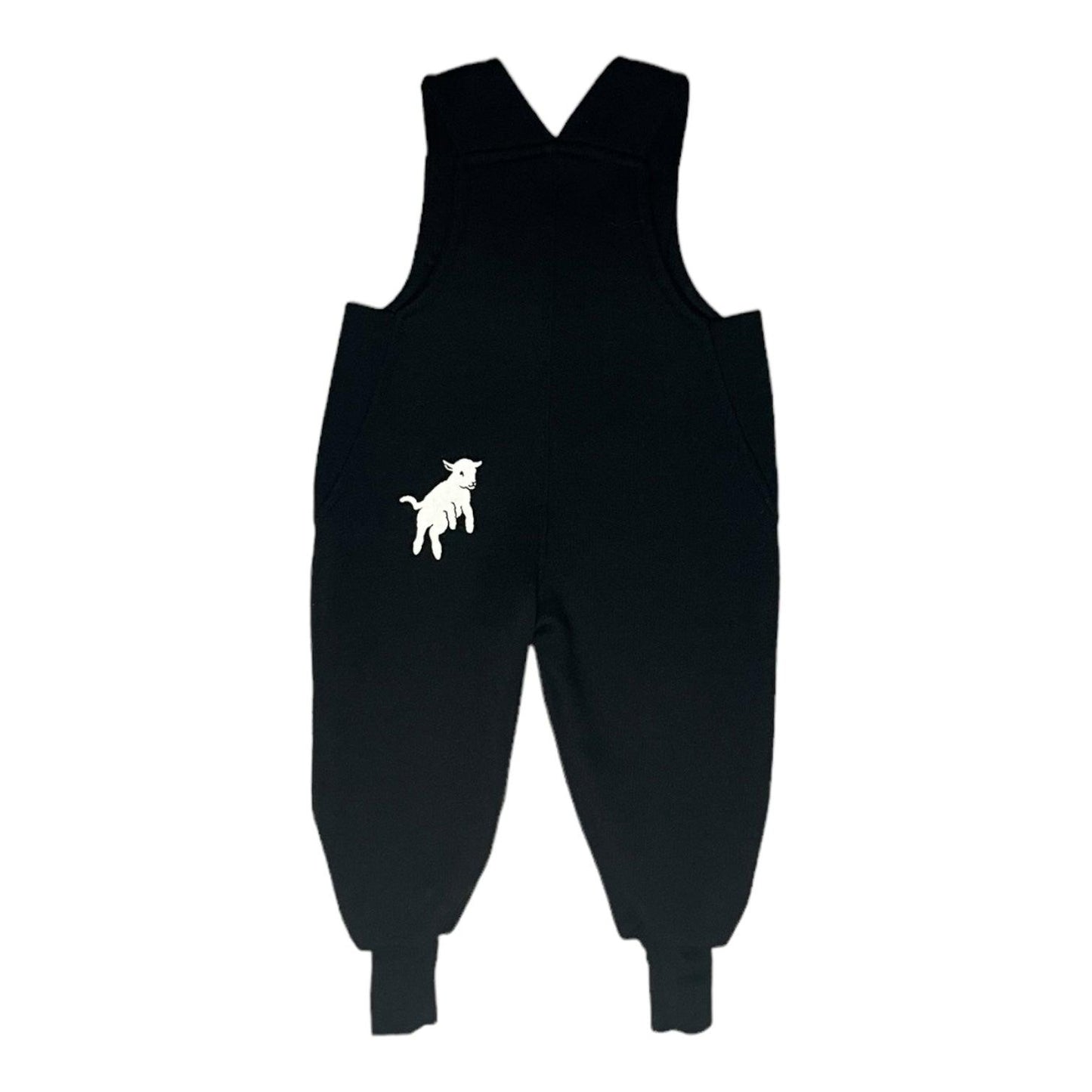 Merino Dungarees - ellyjax - NZ Merino Babywear