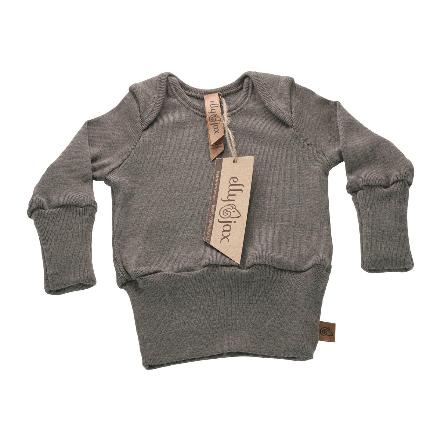 Merino Long Sleeve Top - ellyjax - NZ Merino Babywear