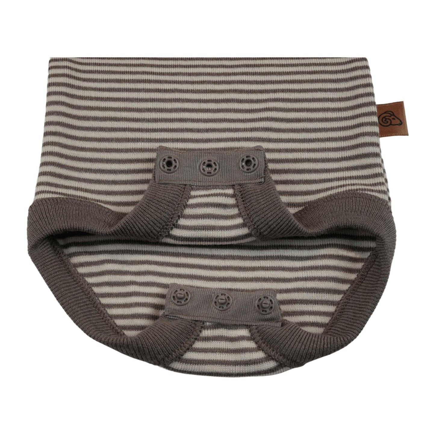Merino Striped Singlet Bodysuit - ellyjax - NZ Merino Babywear