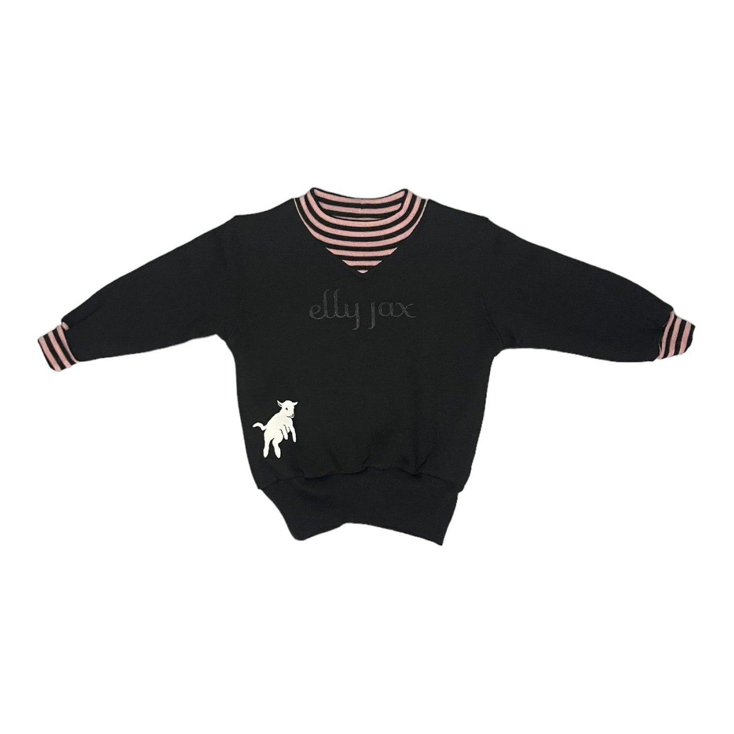 Merino V Neck Sweatshirt - ellyjax - NZ Merino Babywear