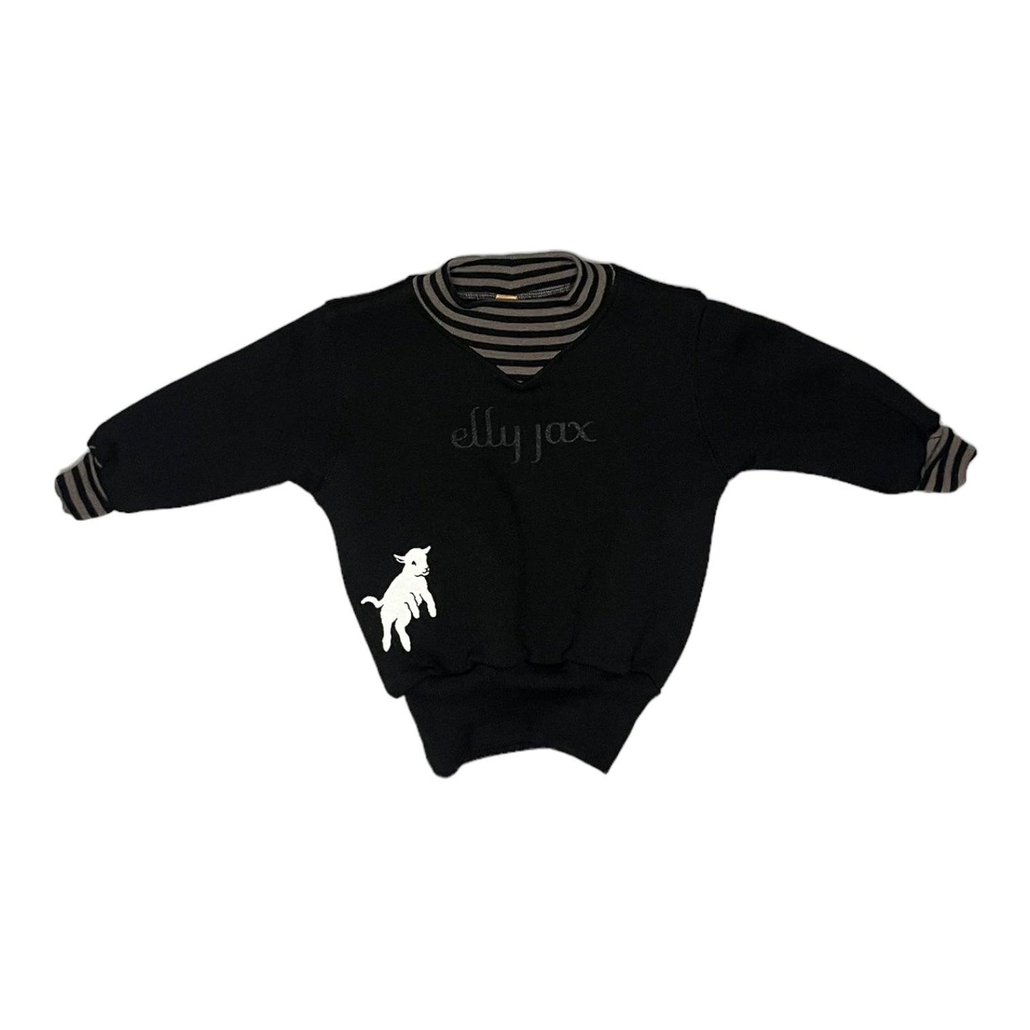 Merino V Neck Sweatshirt - ellyjax - NZ Merino Babywear