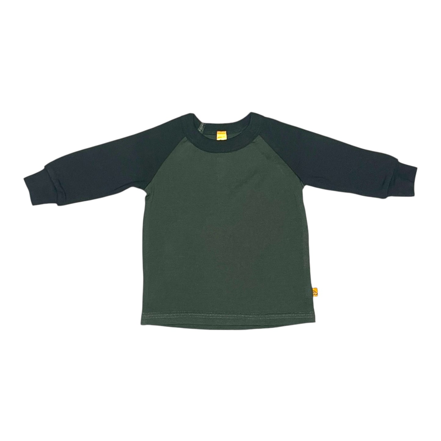 Merino Raglan Plain Long Sleeve Top