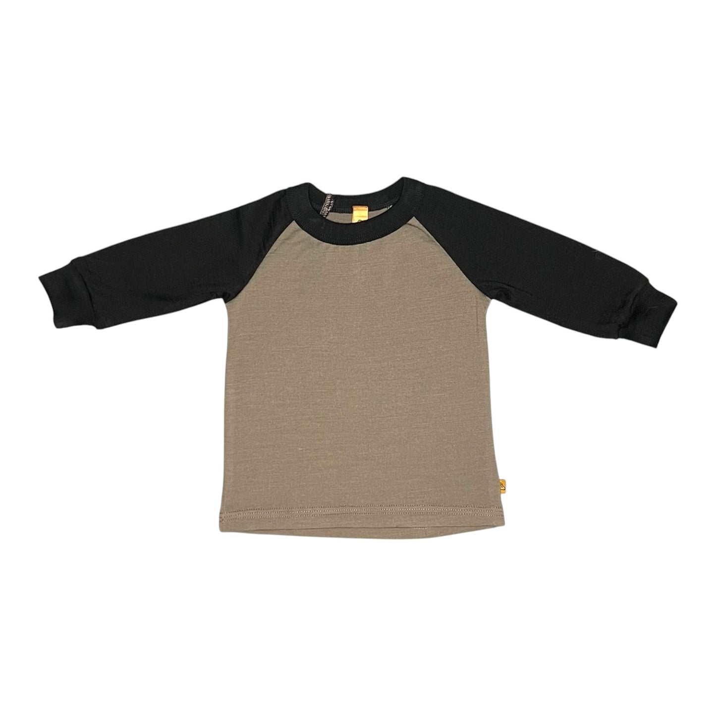 Merino Raglan Plain Long Sleeve Top