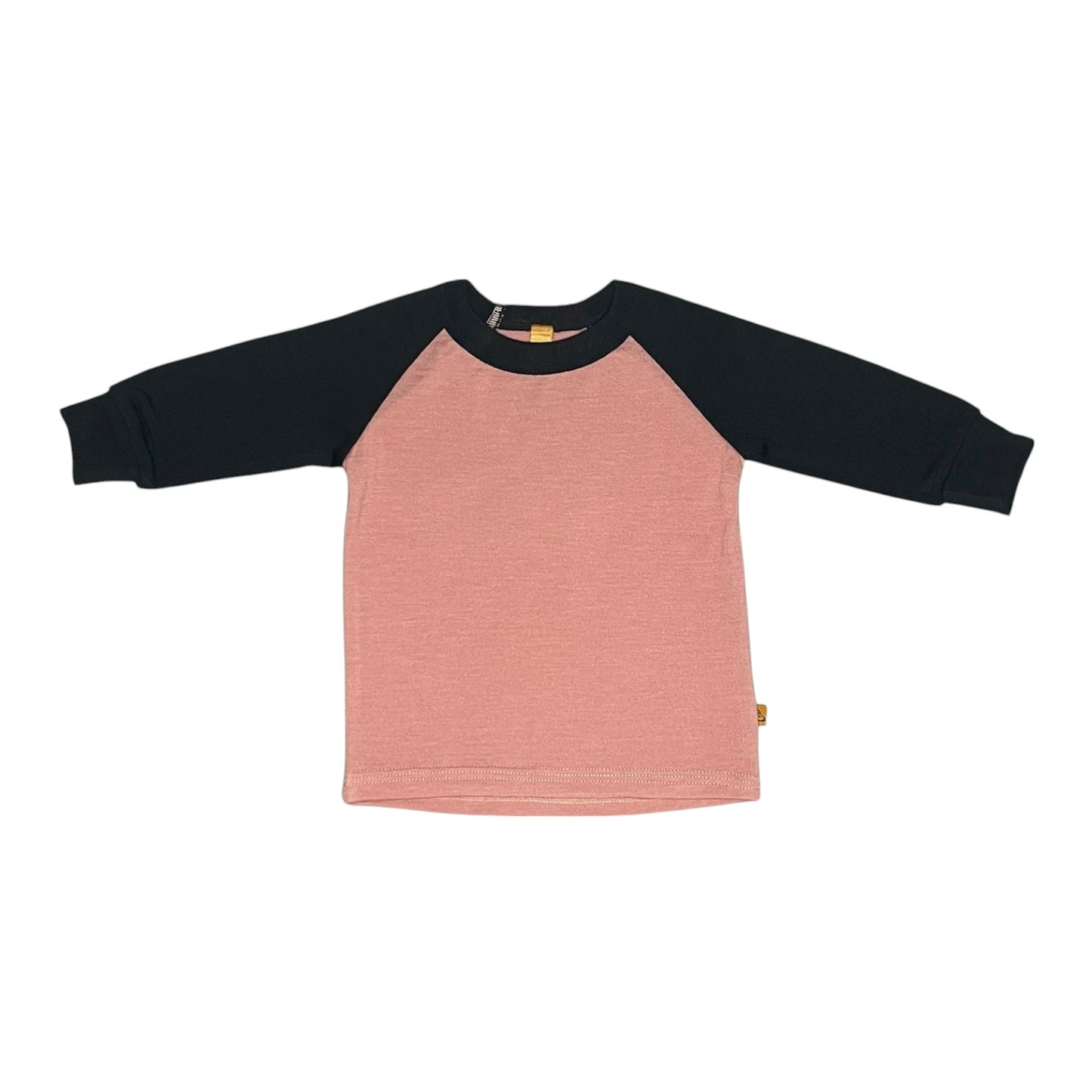 Merino Raglan Plain Long Sleeve Top