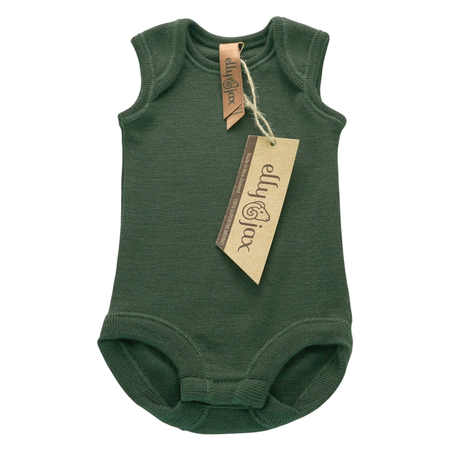 Merino Envelope Singlet Bodysuit