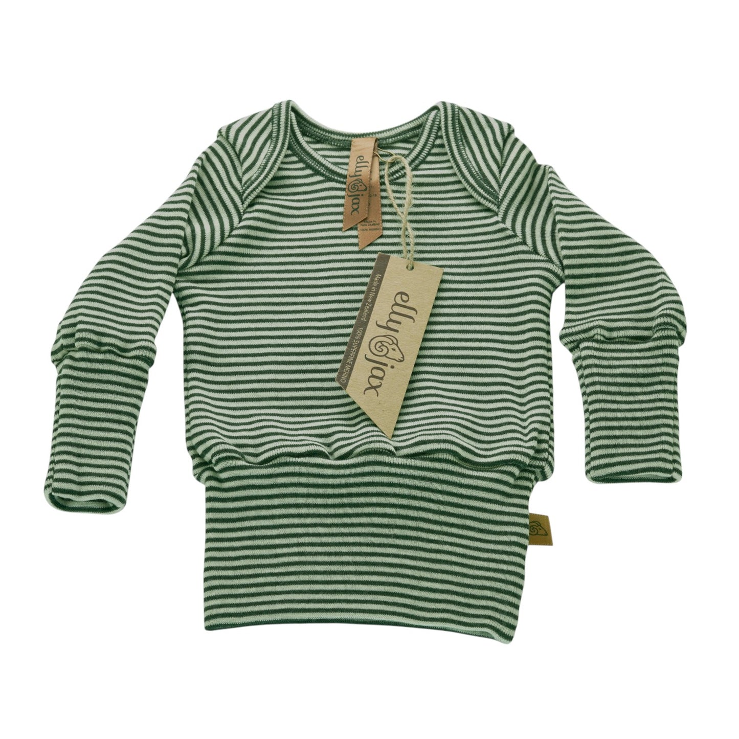 Merino Striped Long Sleeve Top
