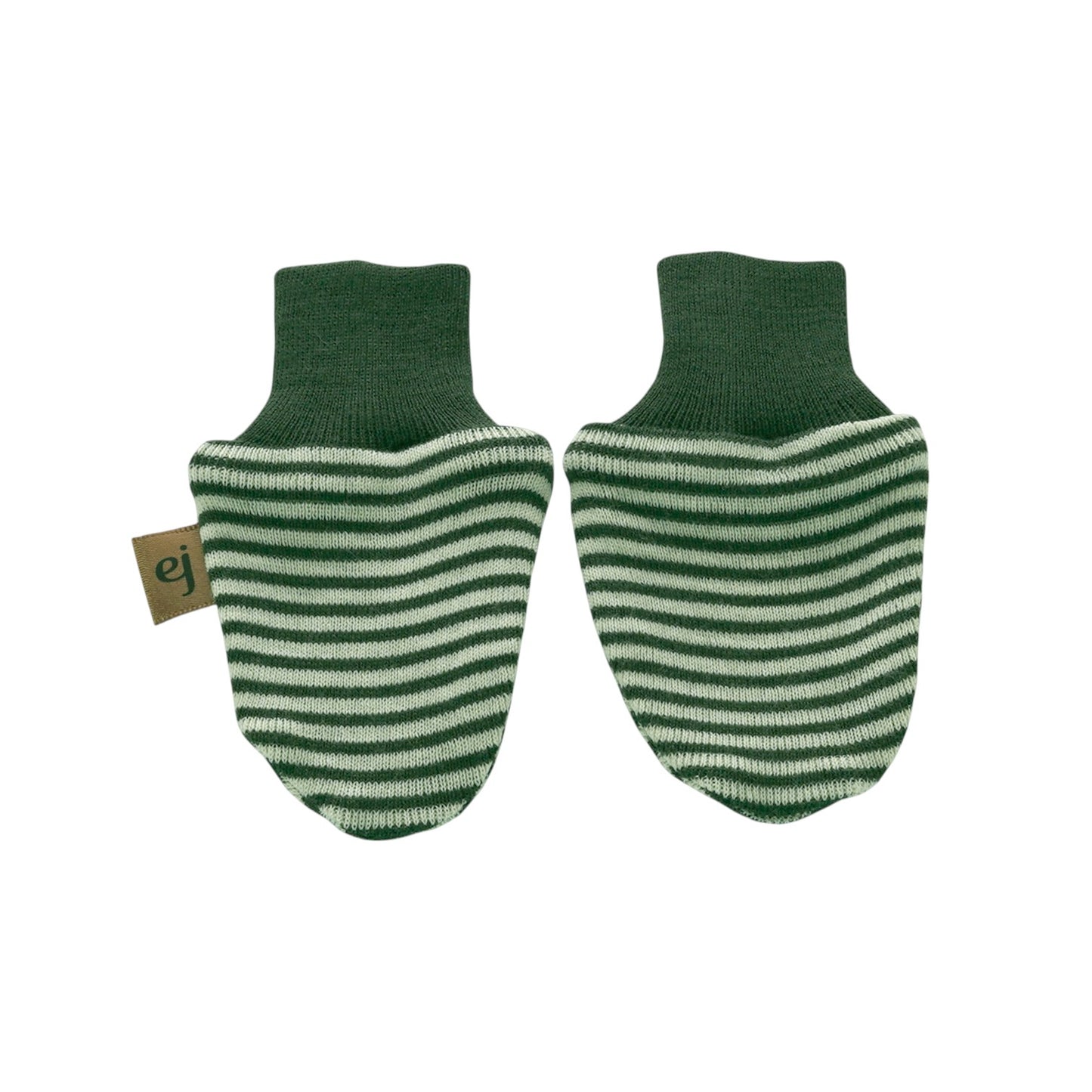 Merino Striped Mittens