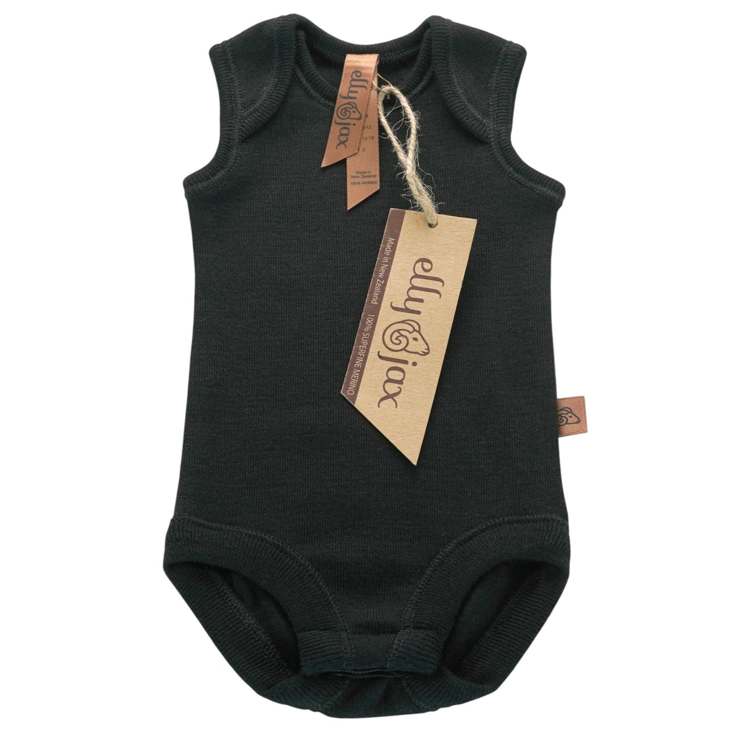 Merino Envelope Singlet Bodysuit