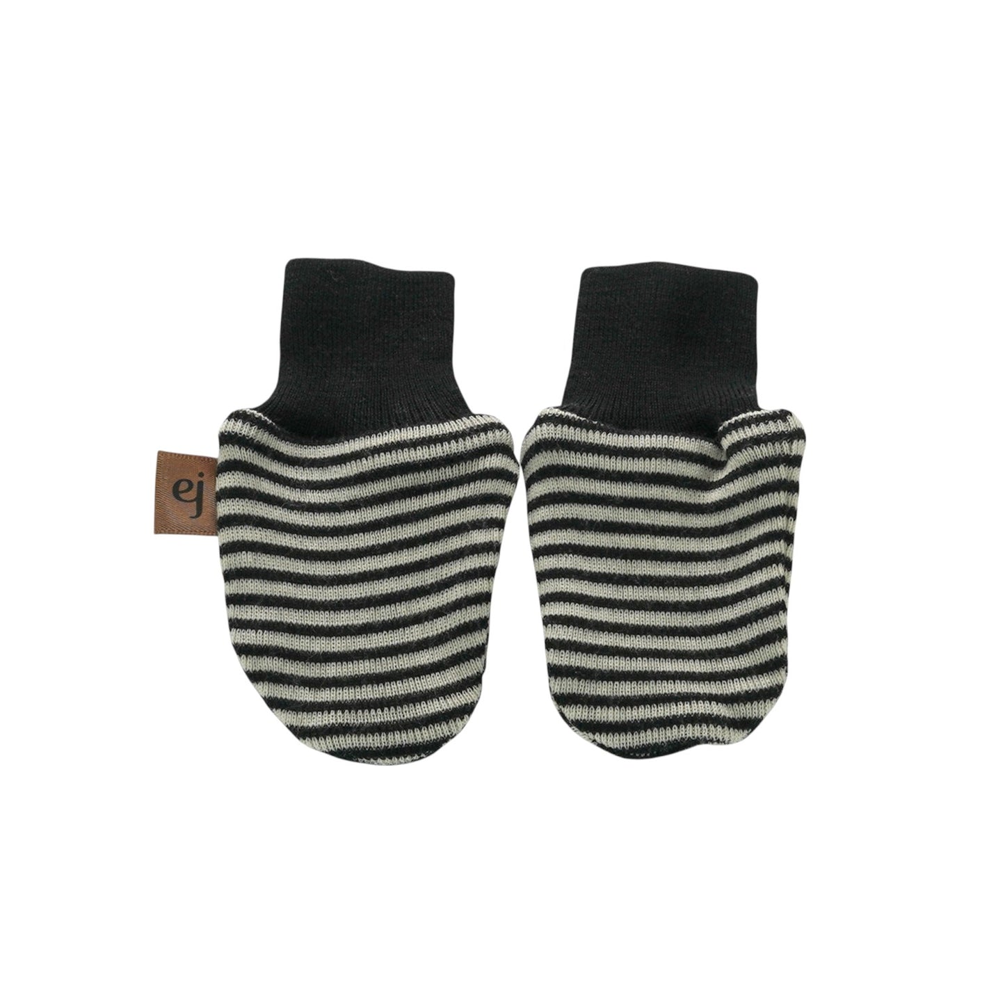 Merino Striped Mittens