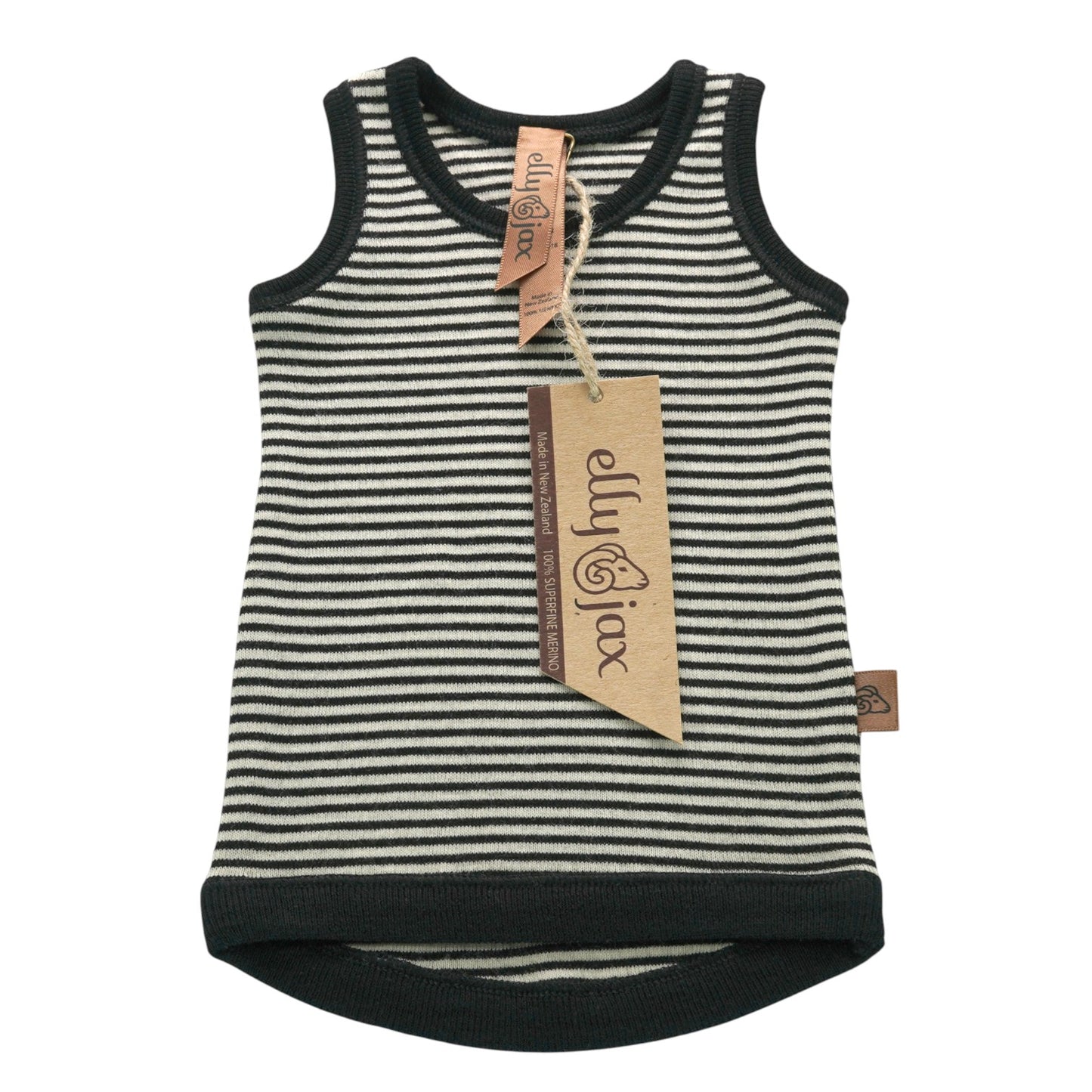 Merino Striped Singlet