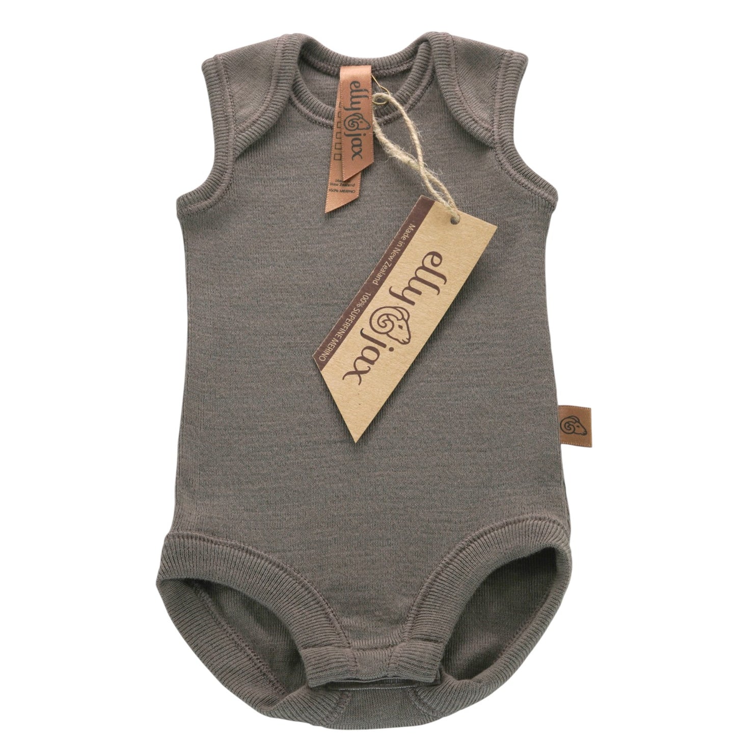 Merino Envelope Singlet Bodysuit