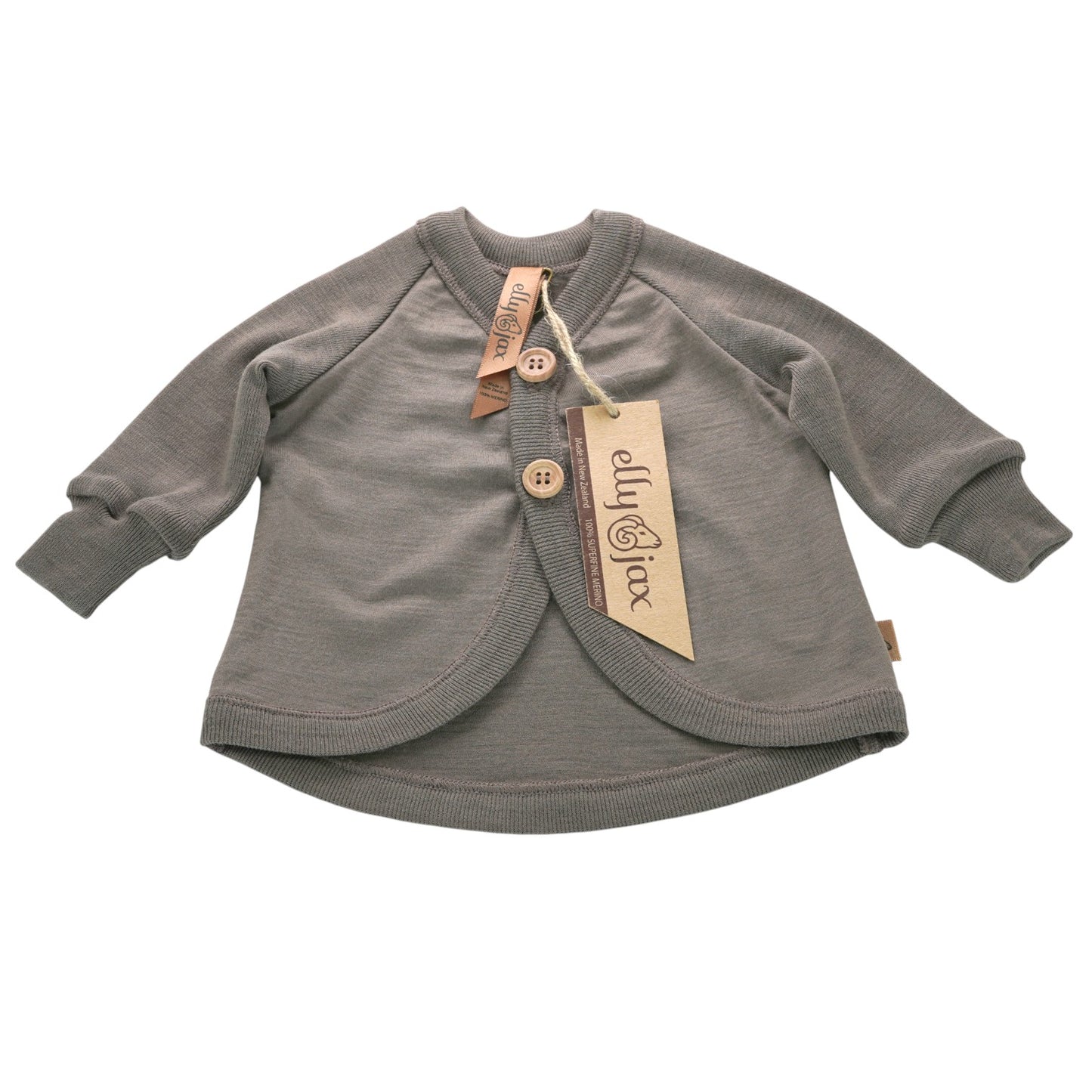 Merino Button Cardigan