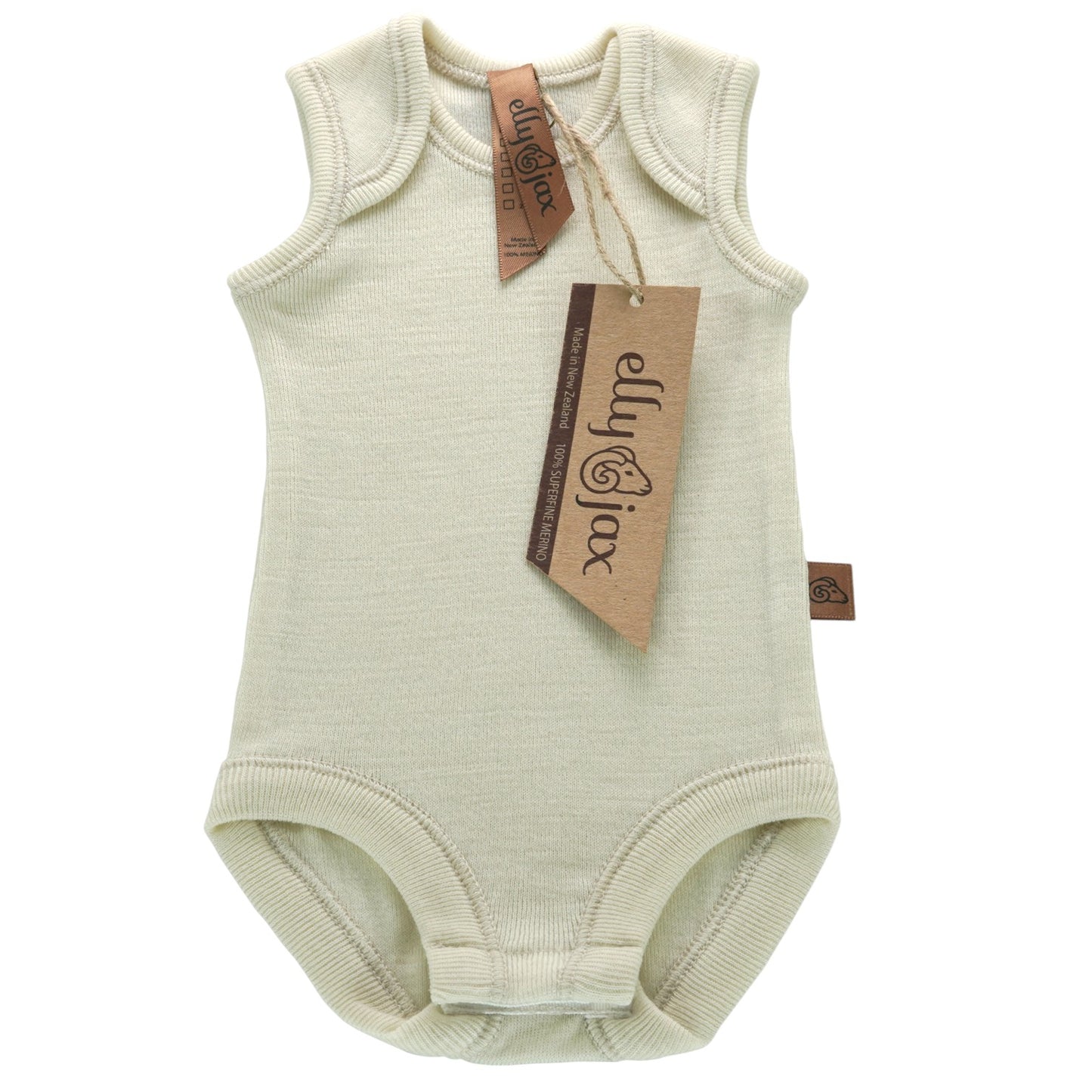 Merino Envelope Singlet Bodysuit