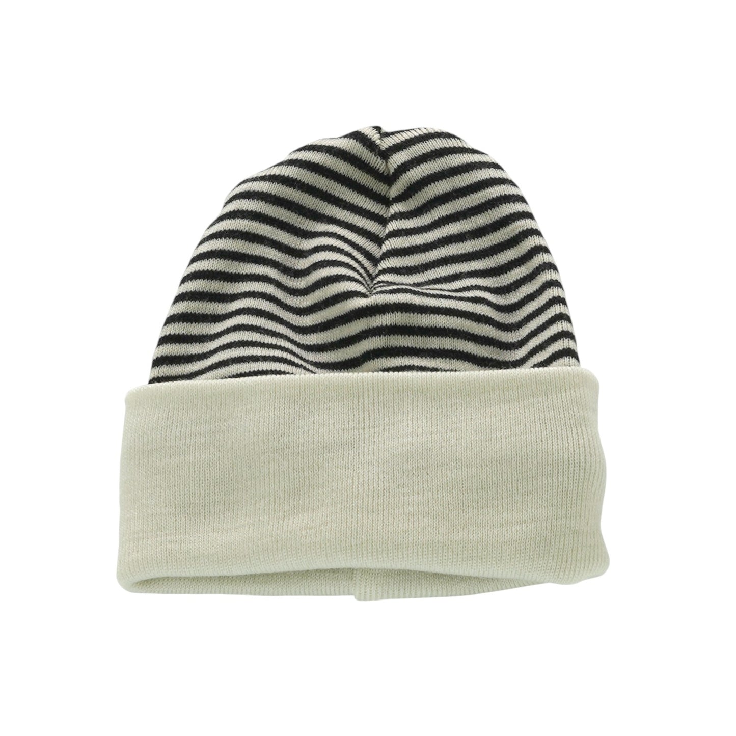 Merino Striped Beanie