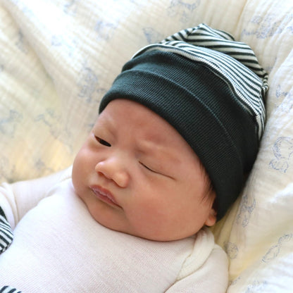 Merino Striped Beanie