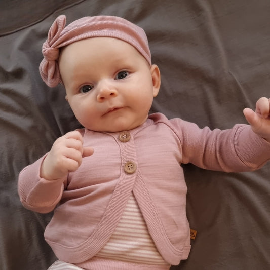 Merino Button Cardigan