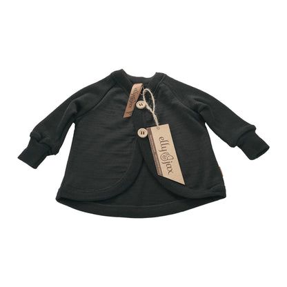 ellyjax - Merino babywearButton Cardigan