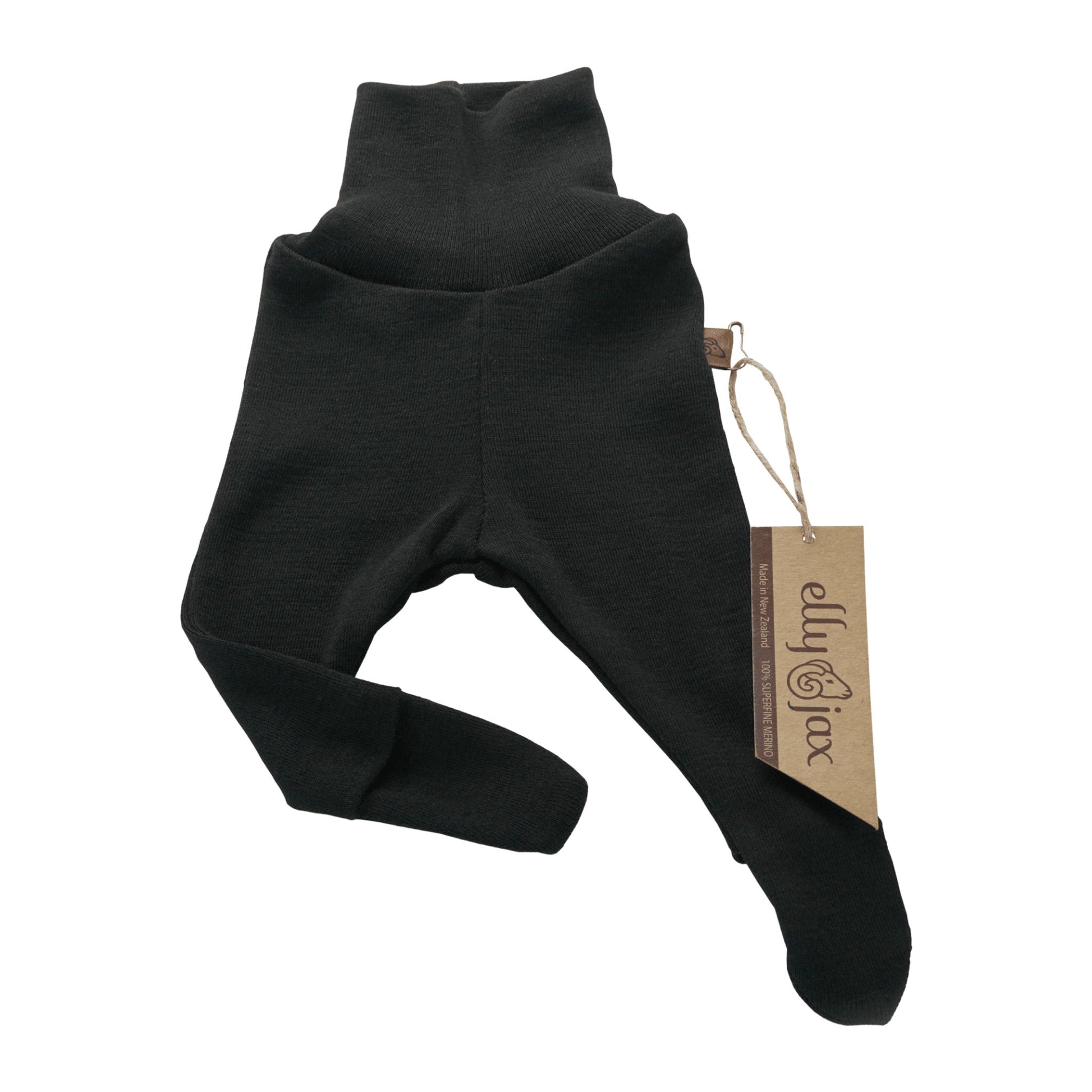 ellyjax - Merino babywearFootsie Tights Plain