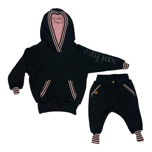 Merino Hoodie Tracksuit - ellyjax - NZ Merino Babywear