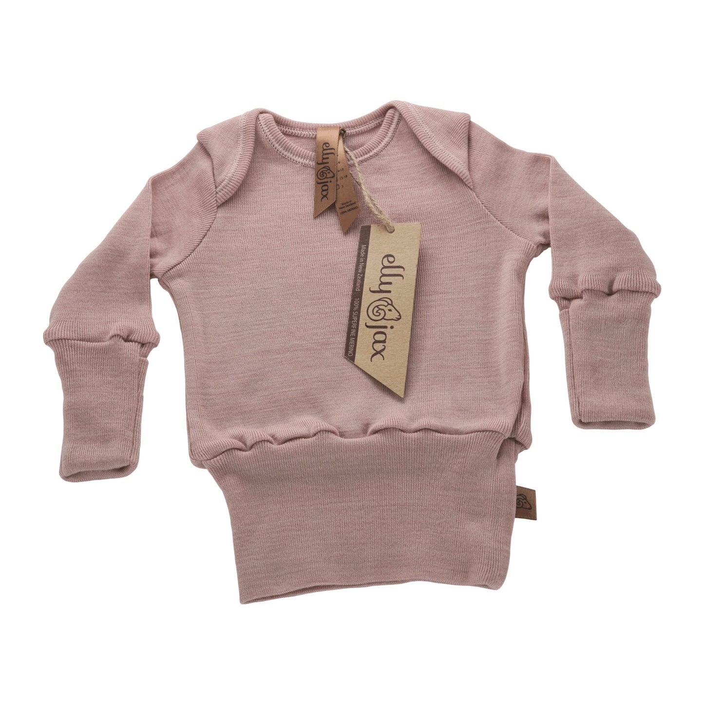 ellyjax - Merino babywearLong Sleeve Top Plain