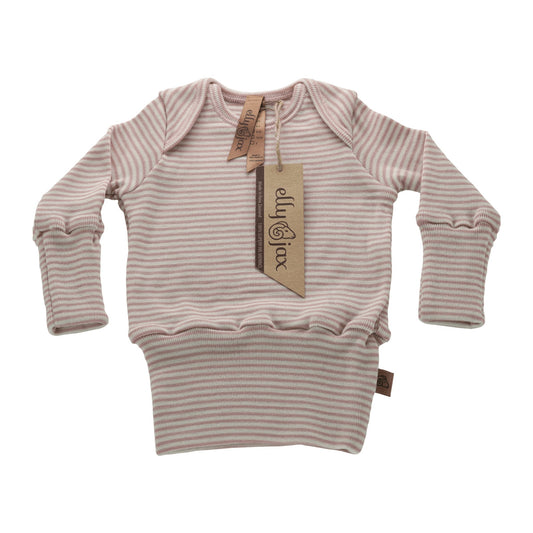 ellyjax - Merino babywear_Long Sleeve Top Striped