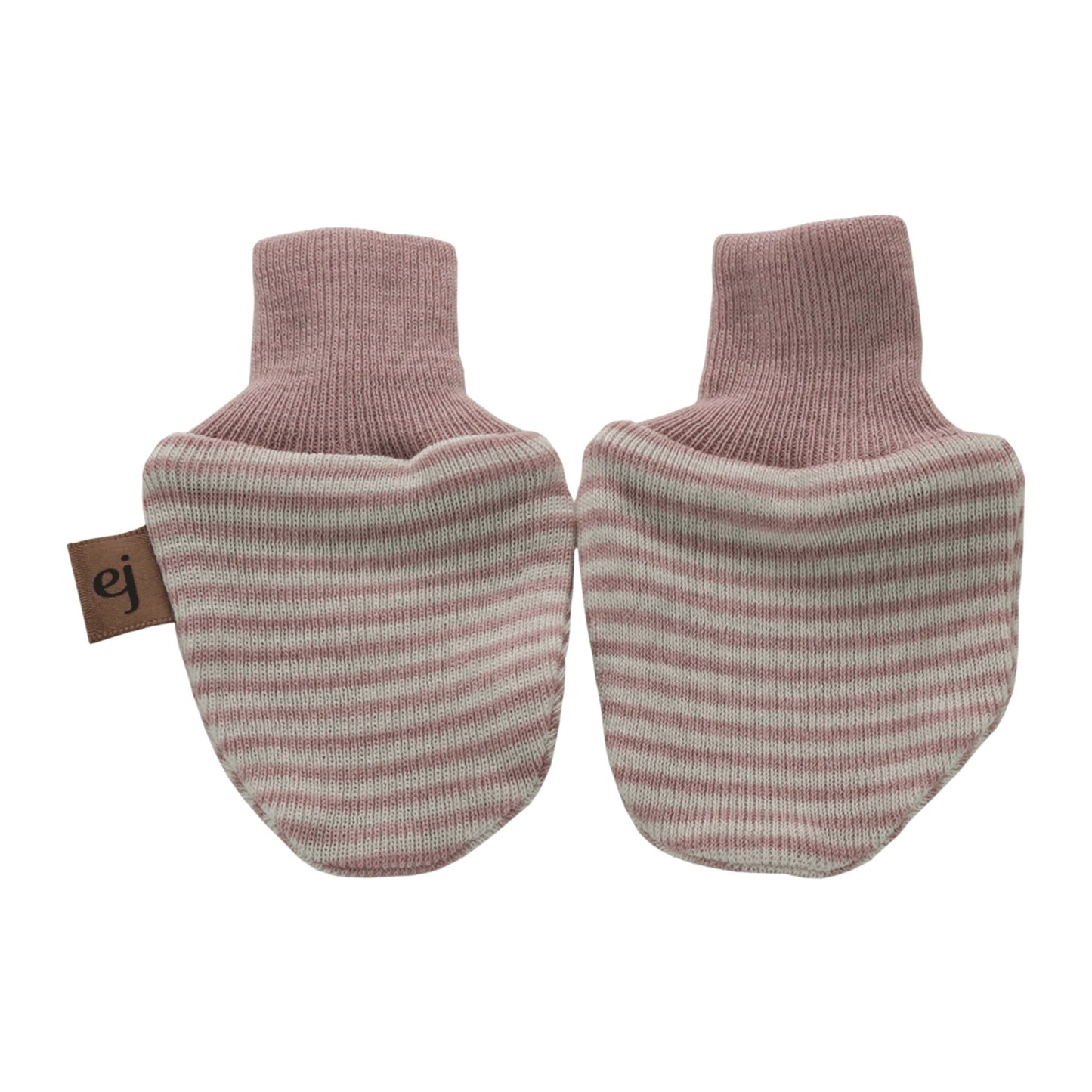 ellyjax - Merino babywear_Mittens Striped