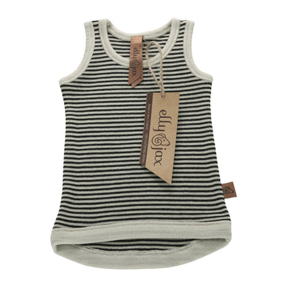 ellyjax - Merino babywear_Singlet Striped