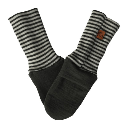 ellyjax - Merino babywear_Socks Striped