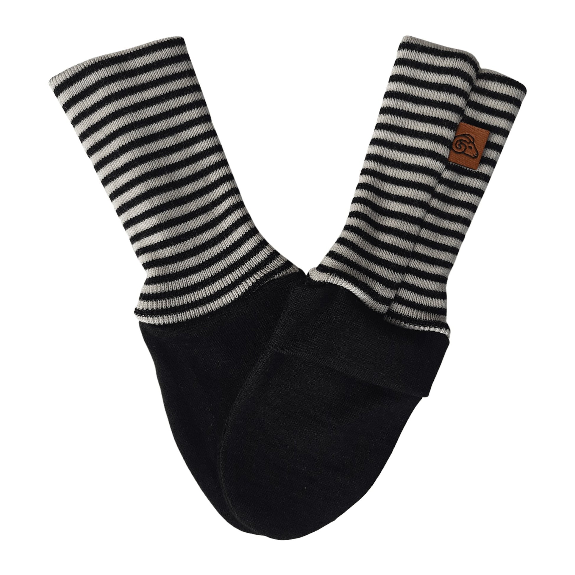 ellyjax - Merino babywear_Socks Striped