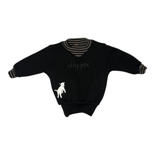 Merino V Neck Sweatshirt - ellyjax - NZ Merino Babywear