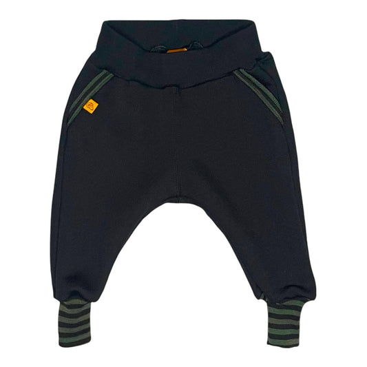 Black Merino Track Pant