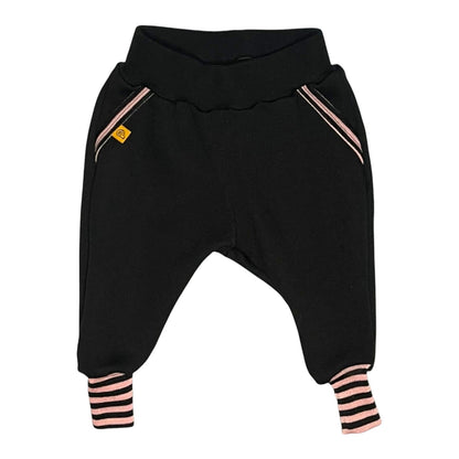Black Merino Track Pant