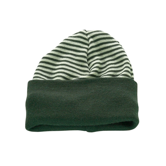 Merino Striped Beanie