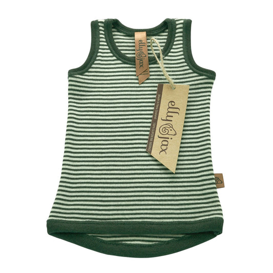 Merino Striped Singlet