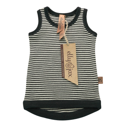 Merino Striped Singlet