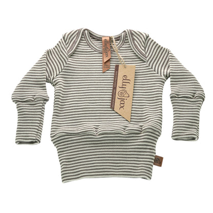 Merino Striped Long Sleeve Top
