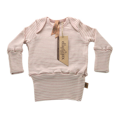 Merino Striped Long Sleeve Top