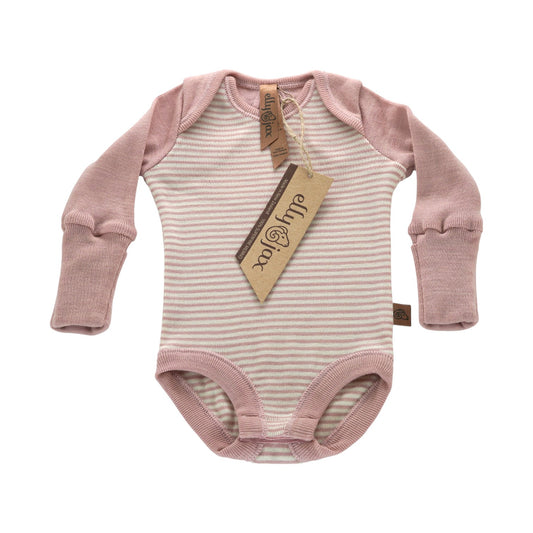 Merino Striped Long Sleeve Bodysuit