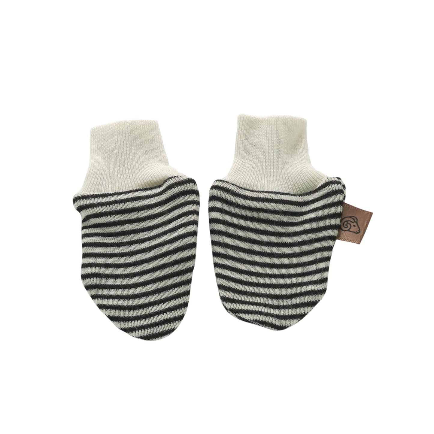 Merino Striped Mittens